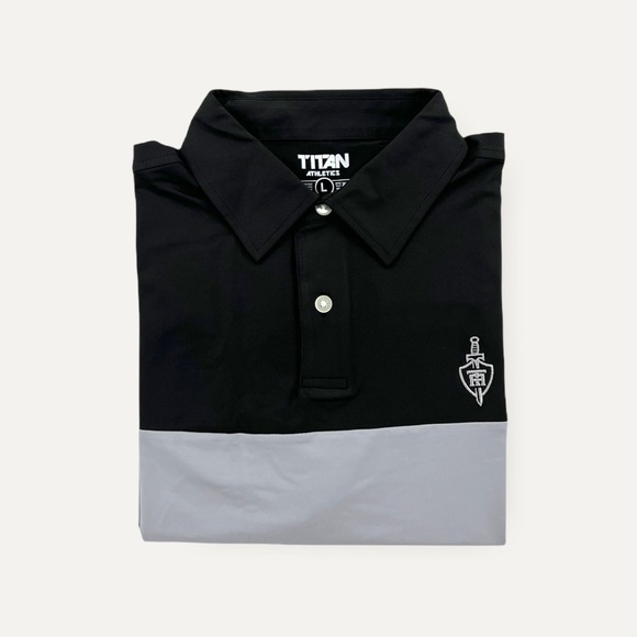Titan Athletics Other - Titan athletics black and gray golf polos. Sizes XXL, XL, L,M,S ALL NWT
